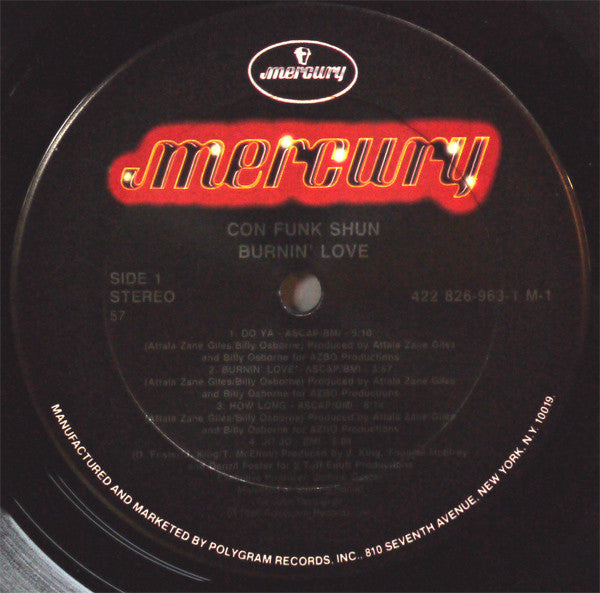 Con Funk Shun - Burnin' Love