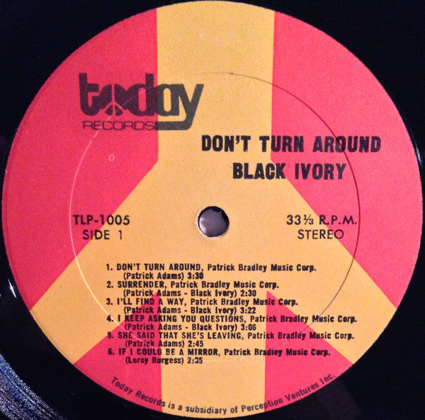 Black Ivory - Don't Turn Around