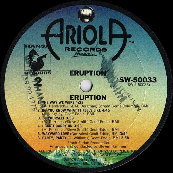 Eruption (4) - Eruption