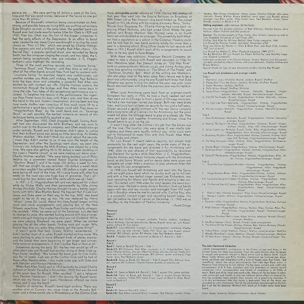 Luis Russell And His Orchestra - Luis Russell And His Louisiana Swing Orchestra (2LP, PROMO)