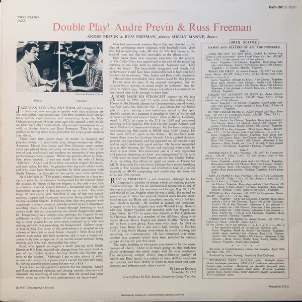 André Previn - Double Play!