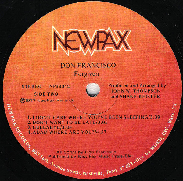 Don Francisco (2) - Forgiven