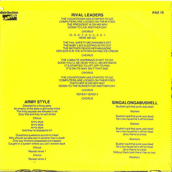 Exploited, The - Rival Leaders EP