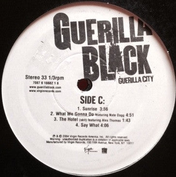Guerilla Black - Guerrilla City