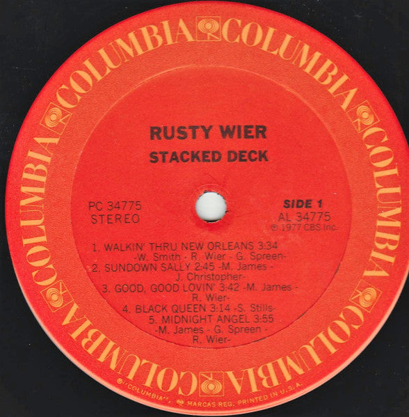 Rusty Wier - Stacked Deck