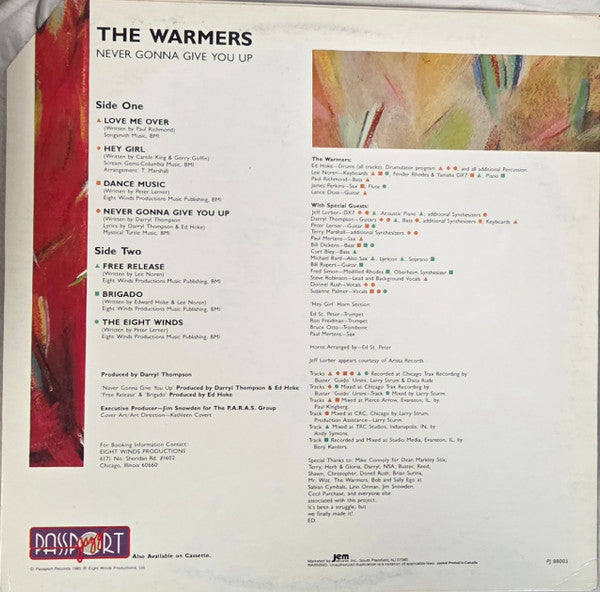 The Warmers (2) - Never Gonna Give You Up