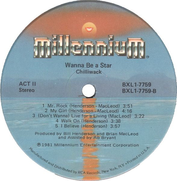 Chilliwack - Wanna Be A Star