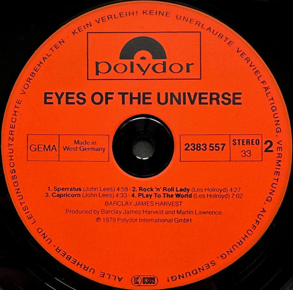 Barclay James Harvest - Eyes Of The Universe