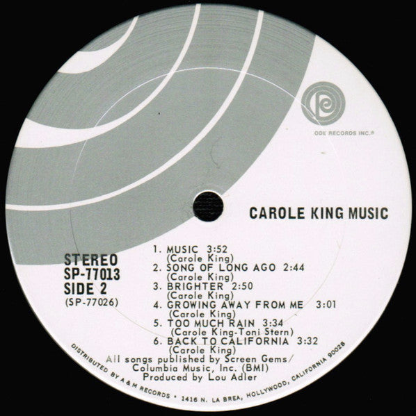 Carole King - Music