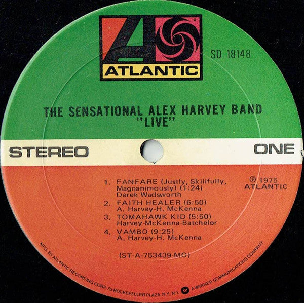 The Sensational Alex Harvey Band - Live