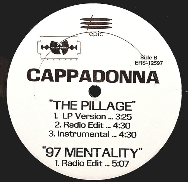 Cappadonna - Slang Editorial / The Pillage / 97 Mentality
