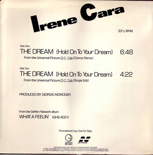 Irene Cara - The Dream (Hold On To Your Dream)
