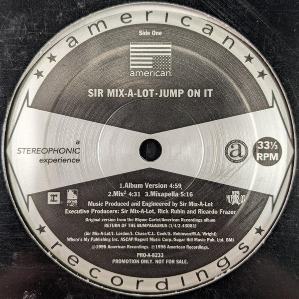 Sir Mix-A-Lot - Jump On It