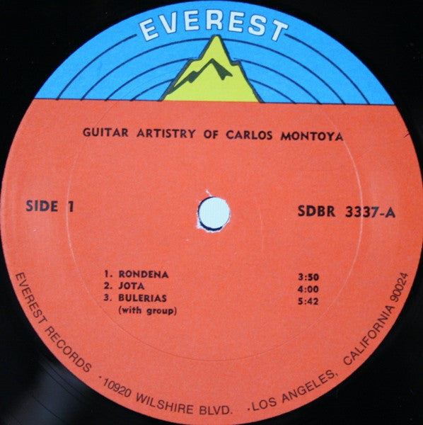 Guitar Artistry Of Carlos Montoya