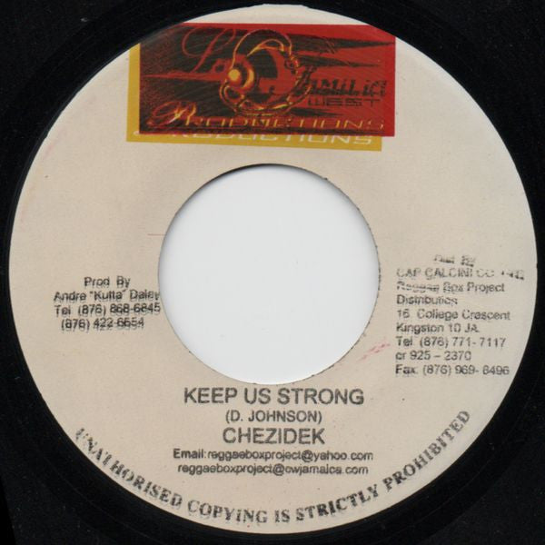 Chezidek - Keep Us Strong / Getting Rough