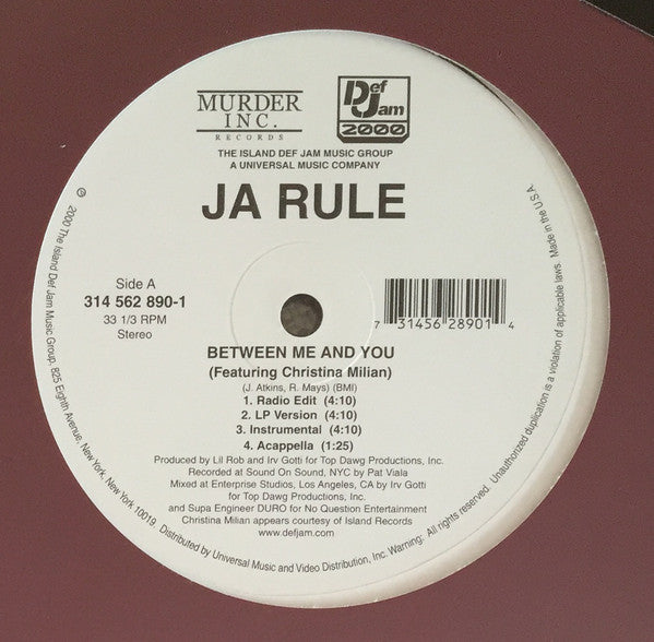 Ja Rule - Between Me And You