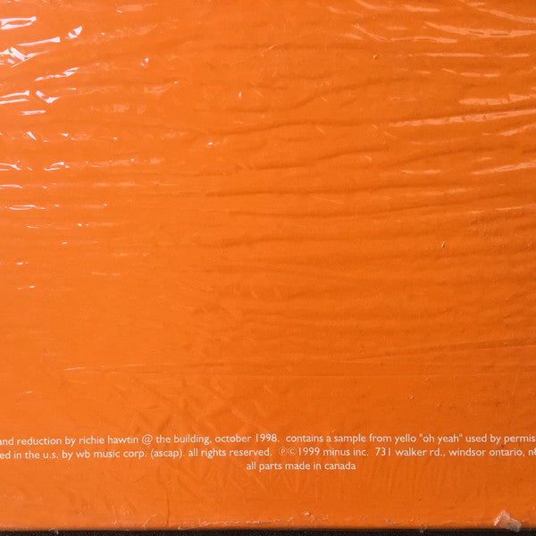 Richie Hawtin - Minus Orange