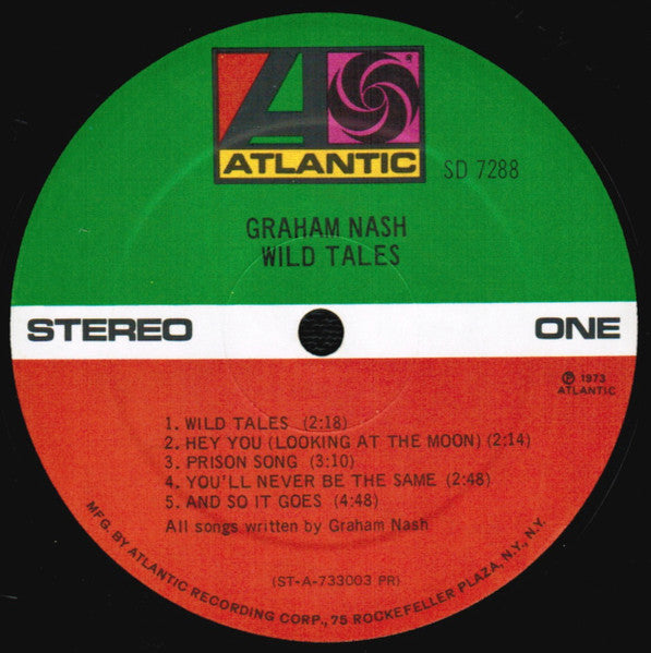 Graham Nash - Wild Tales