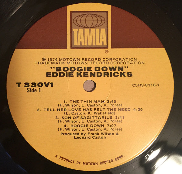 Eddie Kendricks - Boogie Down