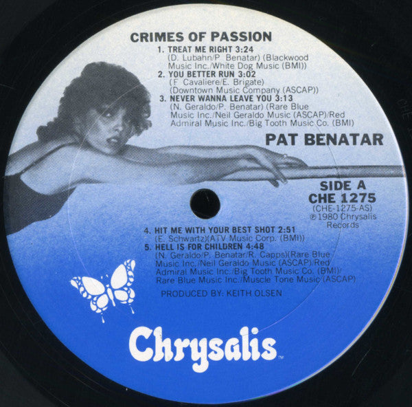 Pat Benatar - Crimes Of Passion