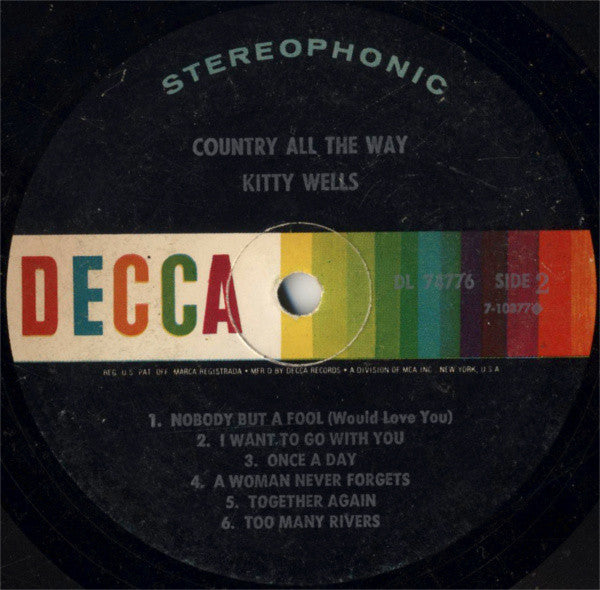 Kitty Wells - Country All The Way