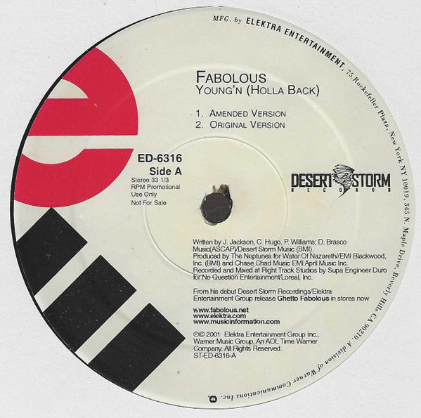 Fabolous - Young'n (Holla Back)