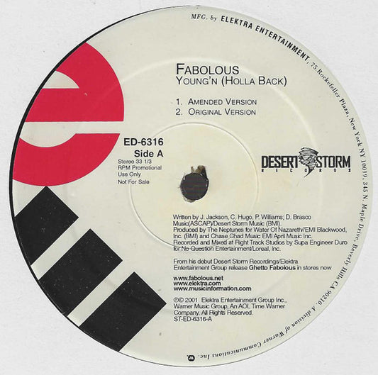 Fabolous - Young'n (Holla Back)