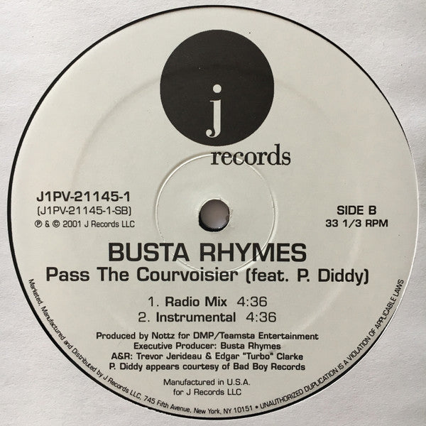 Busta Rhymes - Pass The Courvoisier