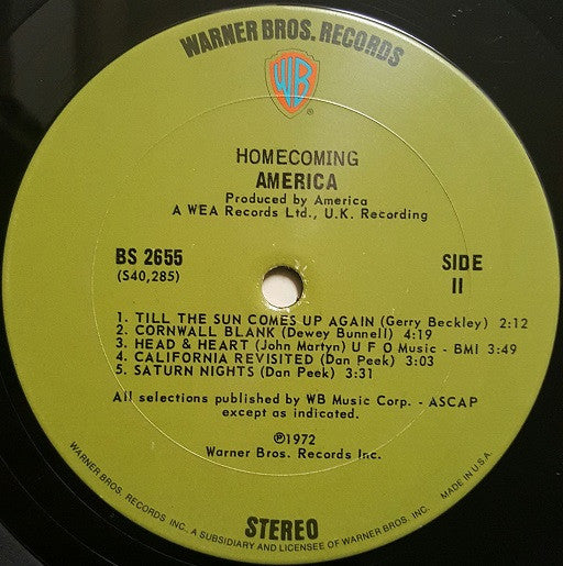 America (2) - Homecoming