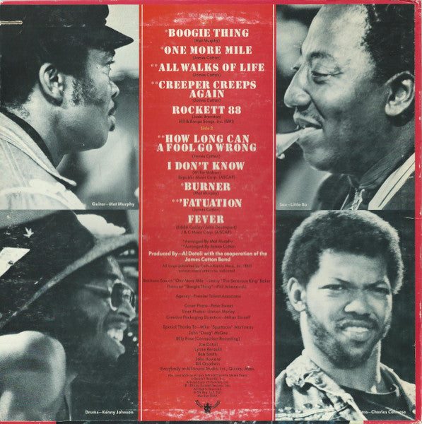The James Cotton Band - 100% Cotton