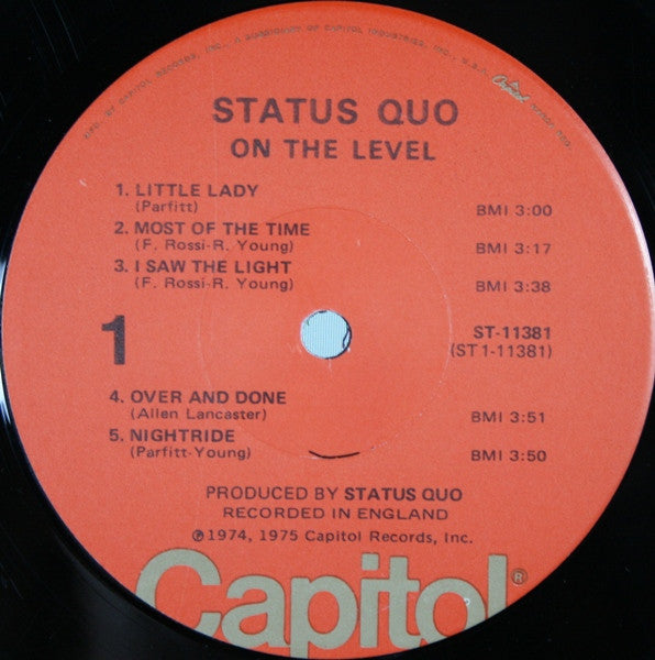 Status Quo - On The Level