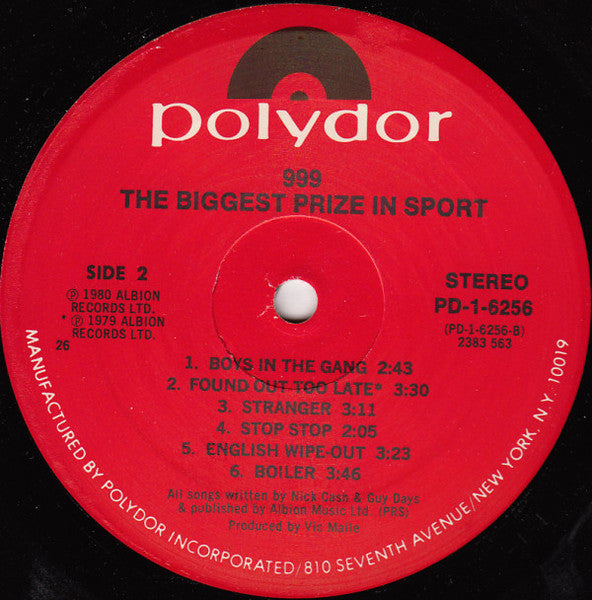 999 - The Biggest Prize In Sport