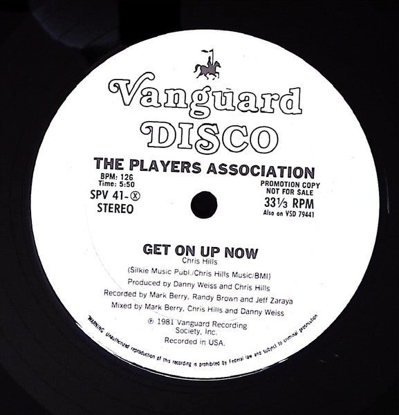 The Players Association - Get On Up Now / Let Your Body Go!