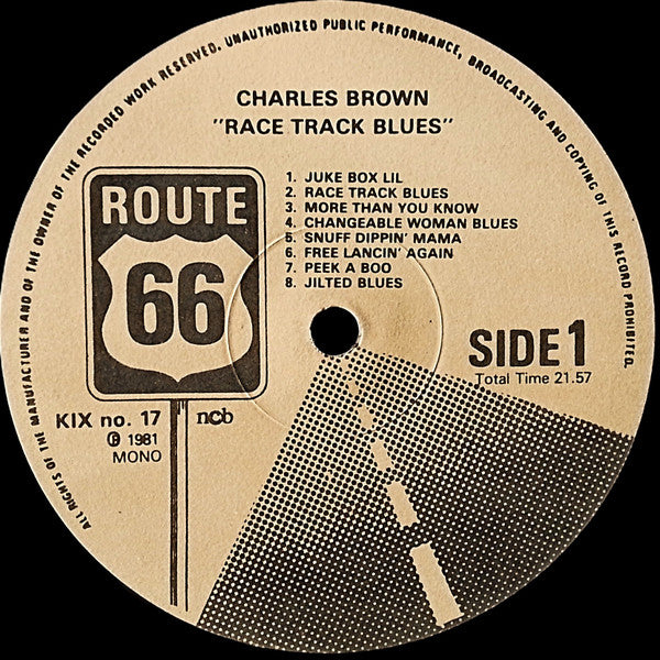 Charles Brown - Race Track Blues