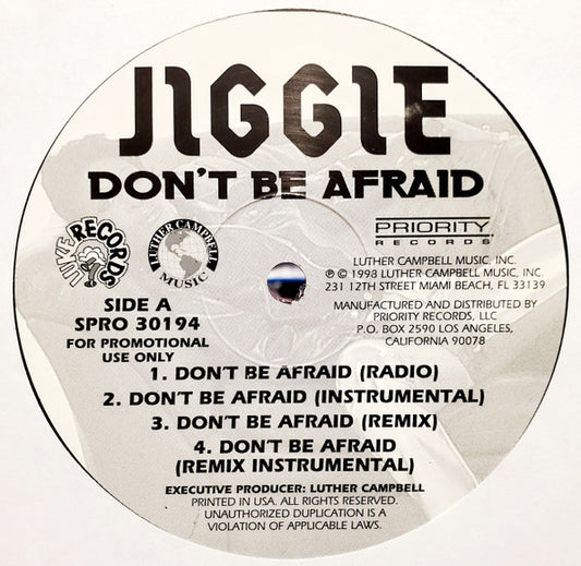 Jiggie Gee - Don't Be Afraid
