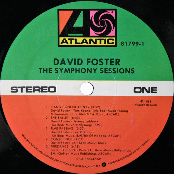 David Foster - The Symphony Sessions