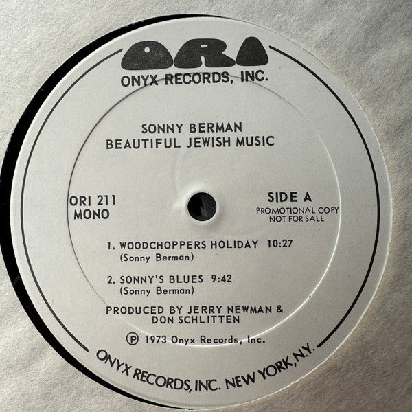 Sonny Berman - Beautiful Jewish Music