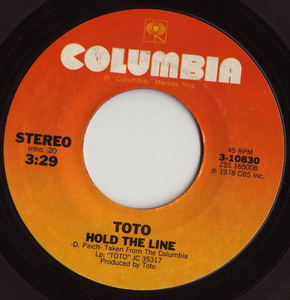 Toto - Hold The Line