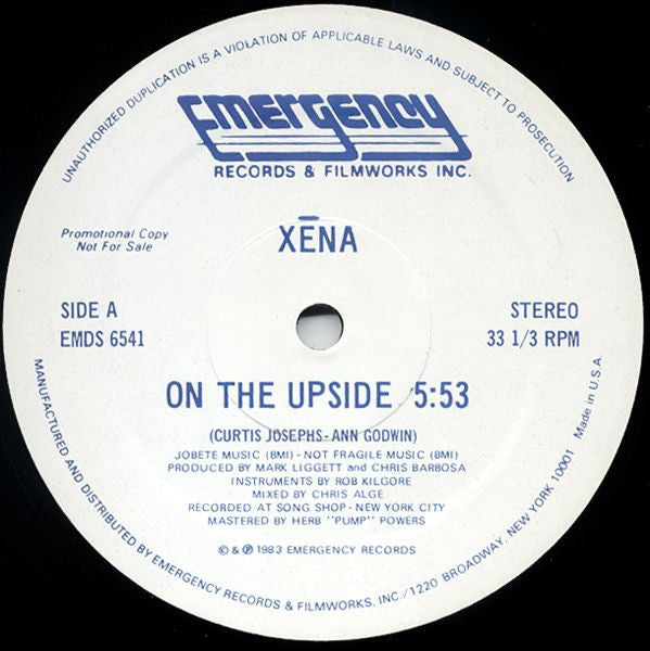 Xena - On The Upside
