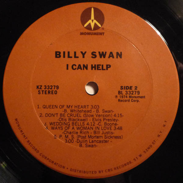 Billy Swan - I Can Help