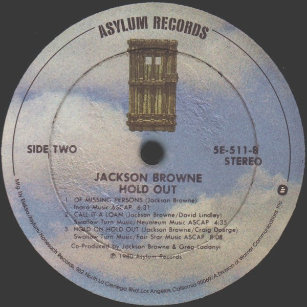 Jackson Browne - Hold Out