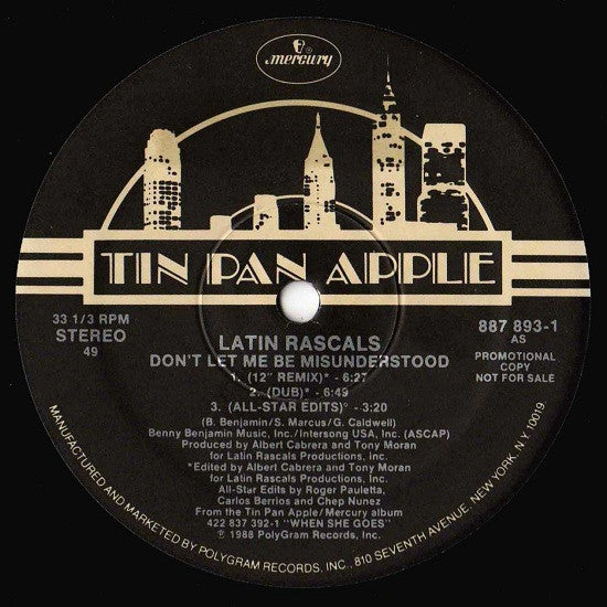The Latin Rascals - Don't Let Me Be Misunderstood