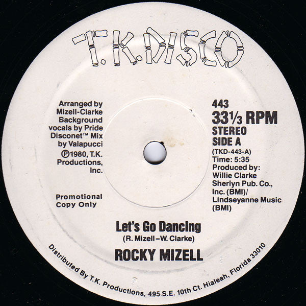 Rocky Mizell - Let's Go Dancing