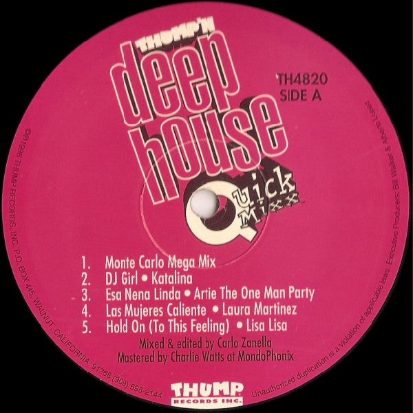 Thump'n Deep House Quick Mixx