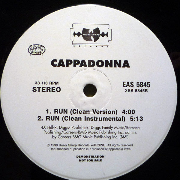 Cappadonna - Run