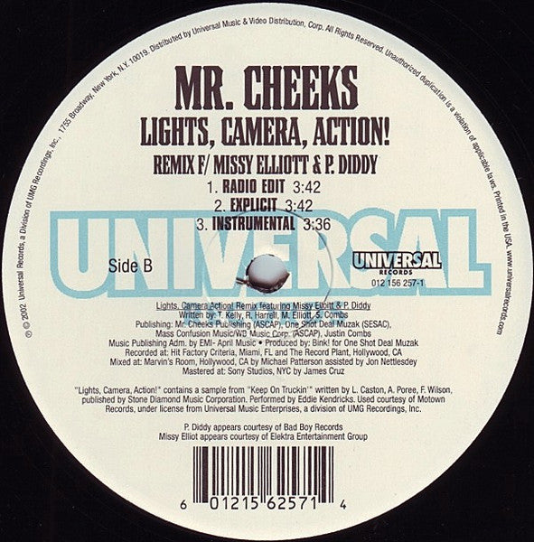 Mr. Cheeks - Lights, Camera, Action! (Remix)