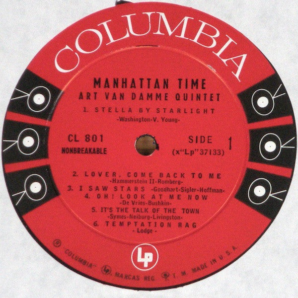 The Art Van Damme Quintet - Manhattan Time