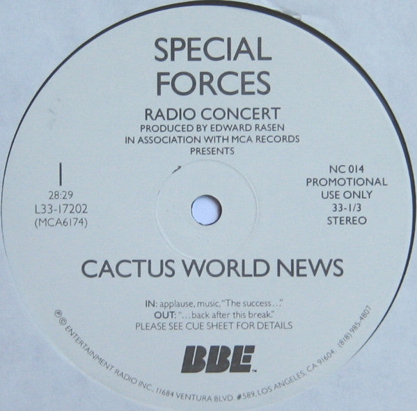 Special Forces Radio Concert