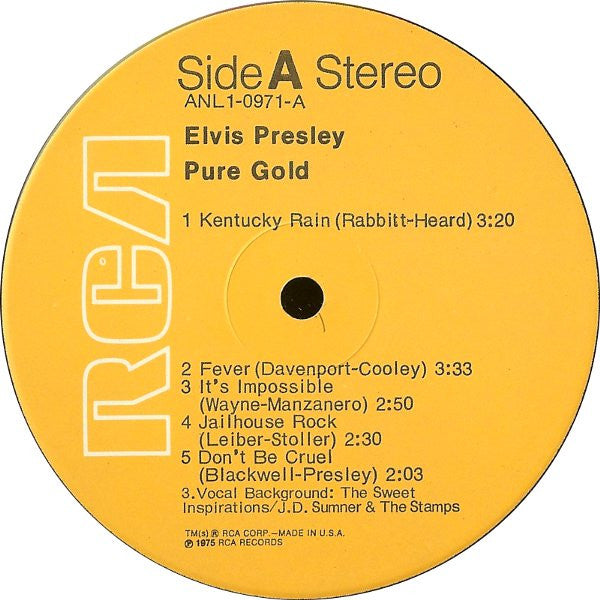 Elvis Presley - Pure Gold
