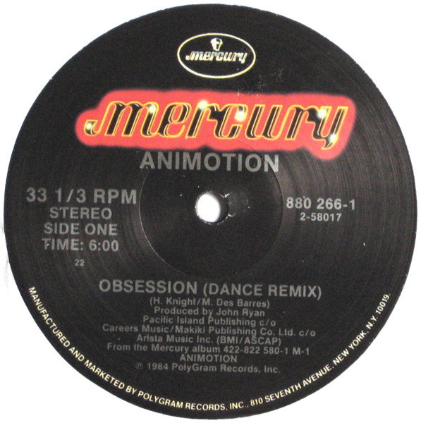 Animotion - Obsession (Dance Remix)